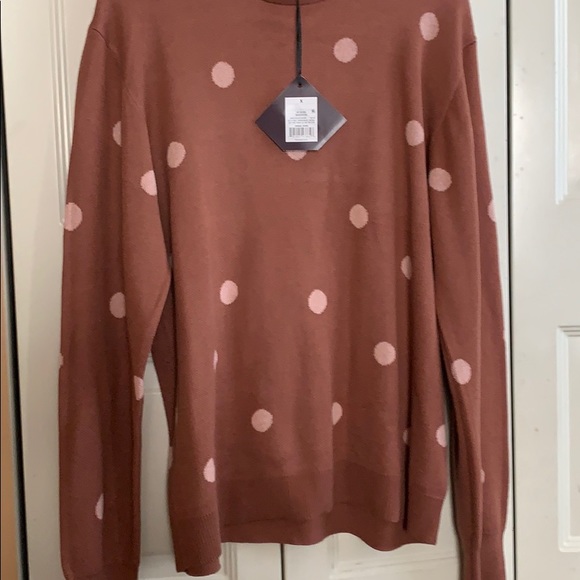 Brown Polkadot sweater - Picture 4 of 7